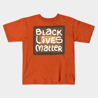 Black Lives Matter - All Lives Matter - Black Ally - Anti-racist Kids T-Shirt